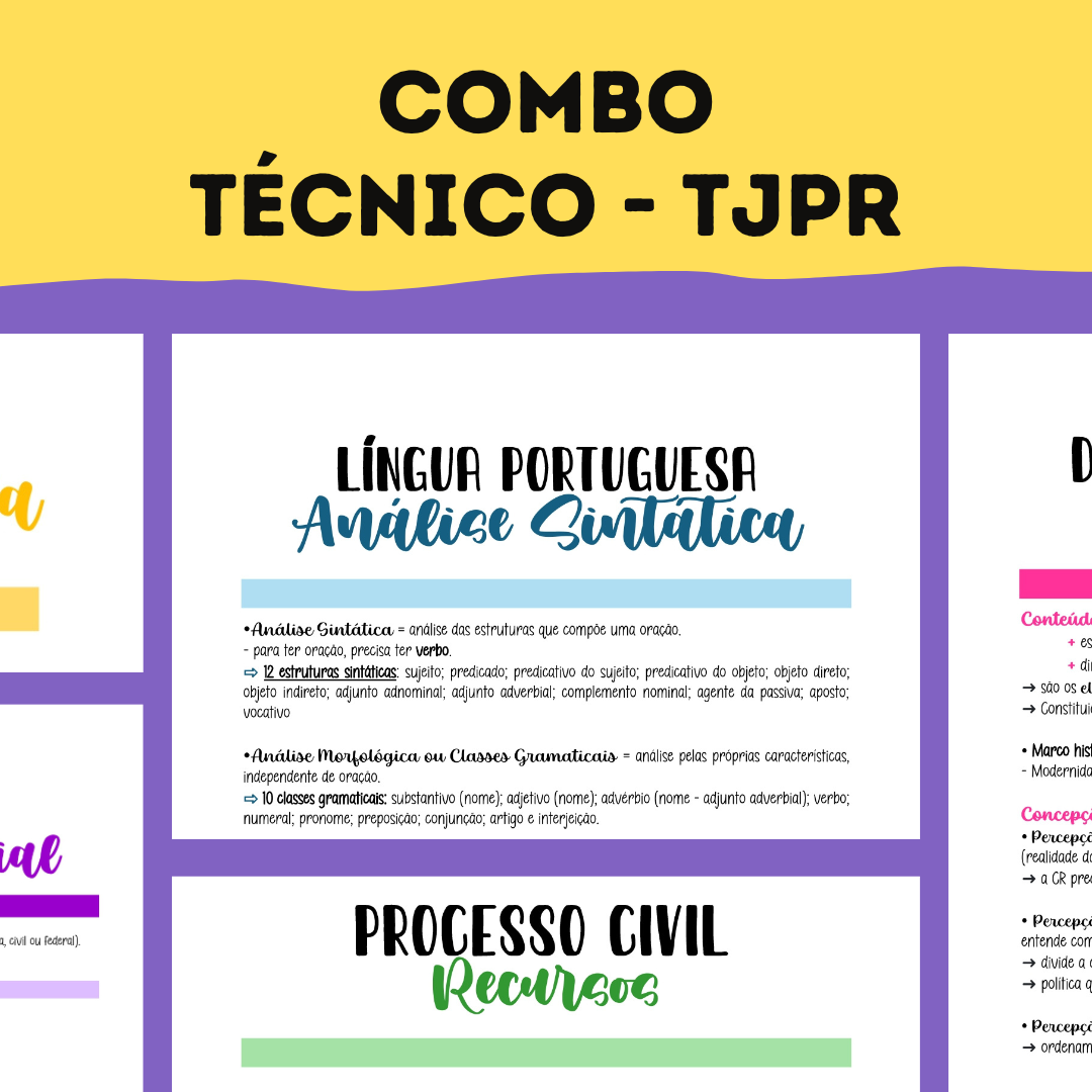 Combo TJ Paraná